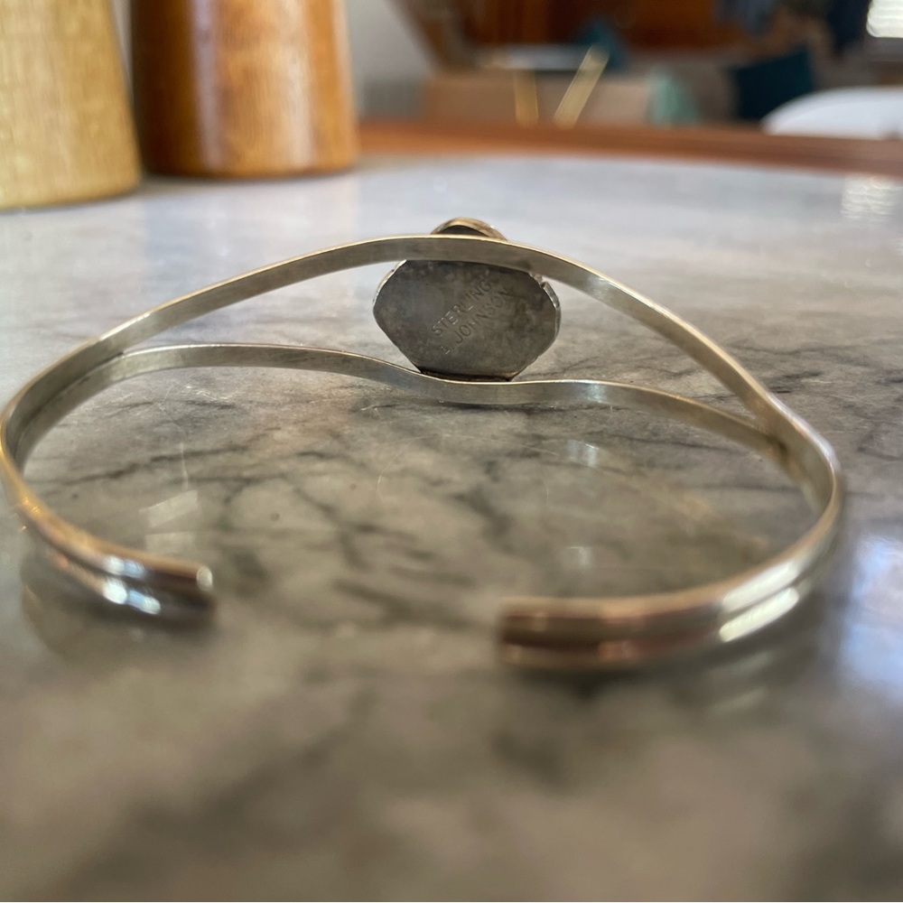 Native American Style Solid 925 Sterling Silver B… - image 4